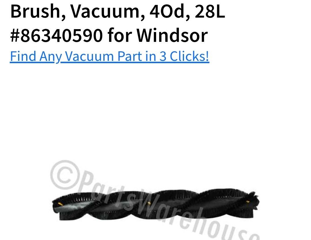 Brush, Vacuum, 4Od, 28L #(contact info removed)0 for Windsor