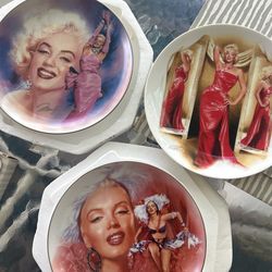 Marilyn Monroe Delphi Plate Collection Of Ten