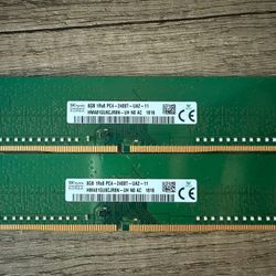 16GB DDR4 RAM (2x8GB) PC4-2400 — Laptop/Desktop
