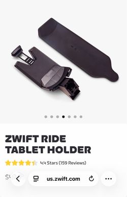 Zwift Ride tablet holder