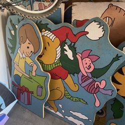 Winnie The Pooh Christmas Figures 