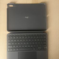 Logitech Combo Touch iPad Air 11 Inch Keyboard Case