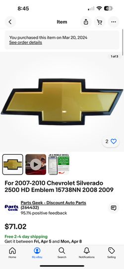 Silverado Emblem