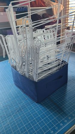 White Wire Shelf Dividers – Bulk Set of 30