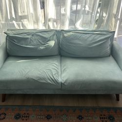 MCM CUTE BLUE COUCH