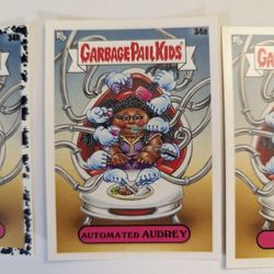 2020 Garbage Pail Kids 35th Anniversary Bruised Black And 34a And 34;