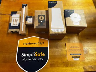 Simplisafe home security bundle (missing entry sensors)
