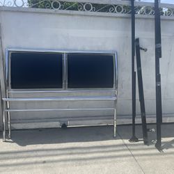 Queen Chrome Bed Frame