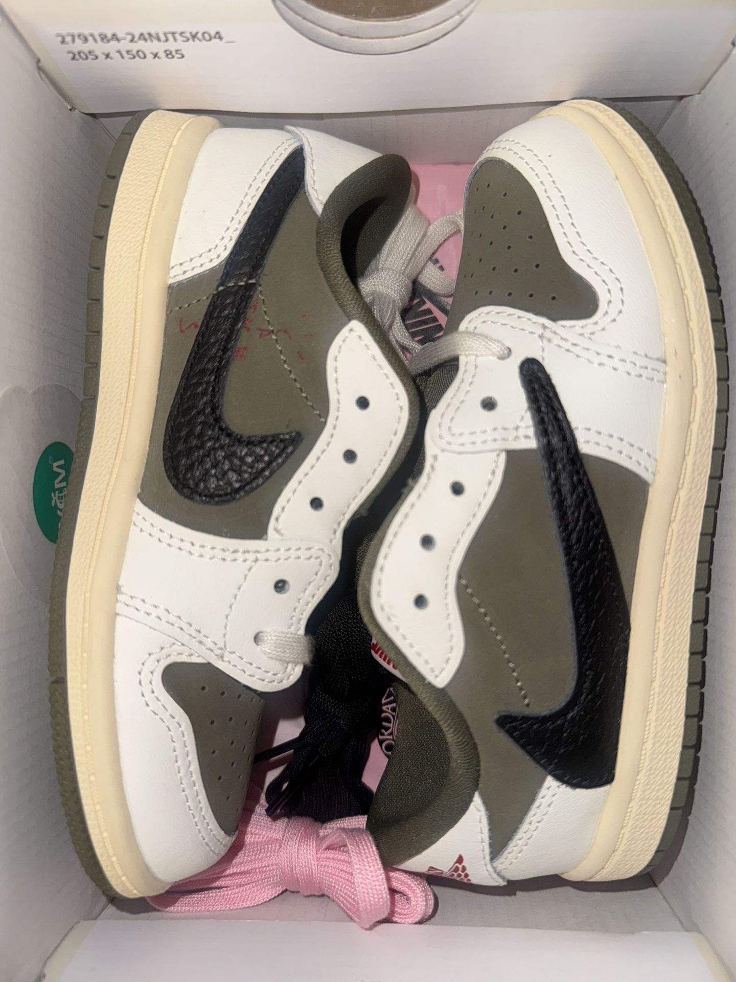 Travis Scott Medium Olive 1 Low Brand New Size 10C $140