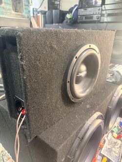 Skar 8” sub in small ported box