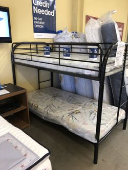 Bunk Bed with Mattresses