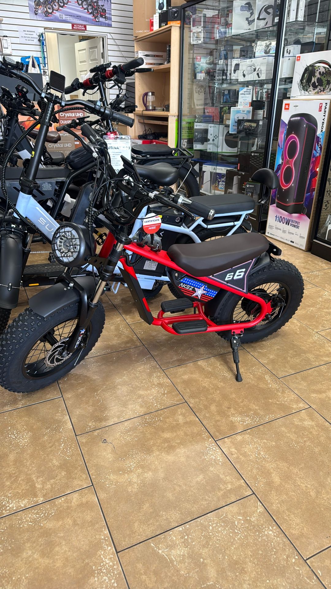 Akez 16” Kids Electric Bike ( Payments Available) Warranty