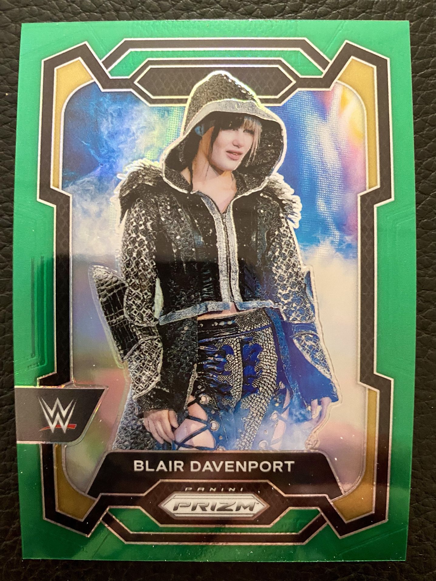 Blair Davenport 2024 Panini Prizm WWE #140 GREEN PRIZM! 