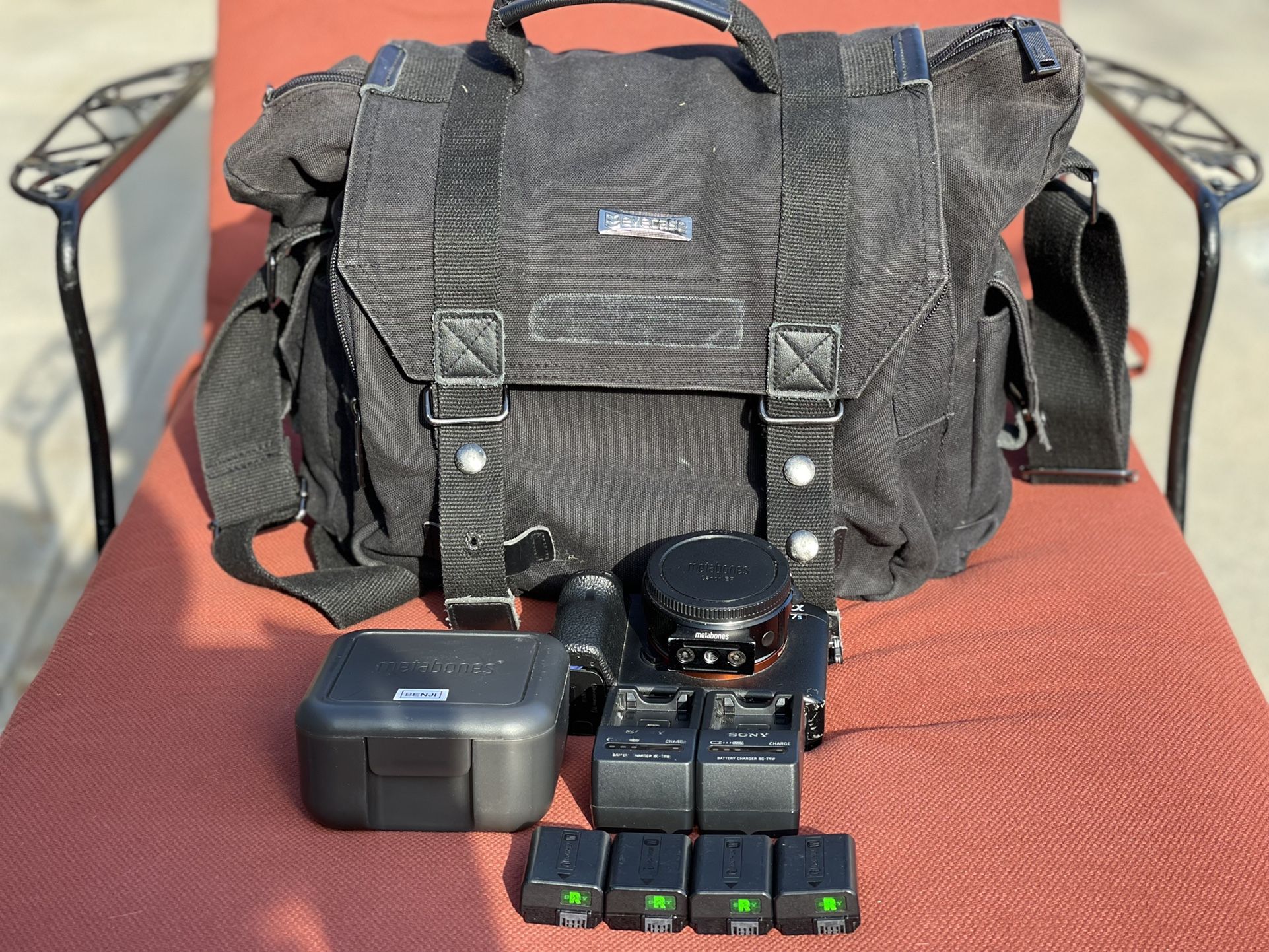 Sony a7S ii with Metabones + Extras