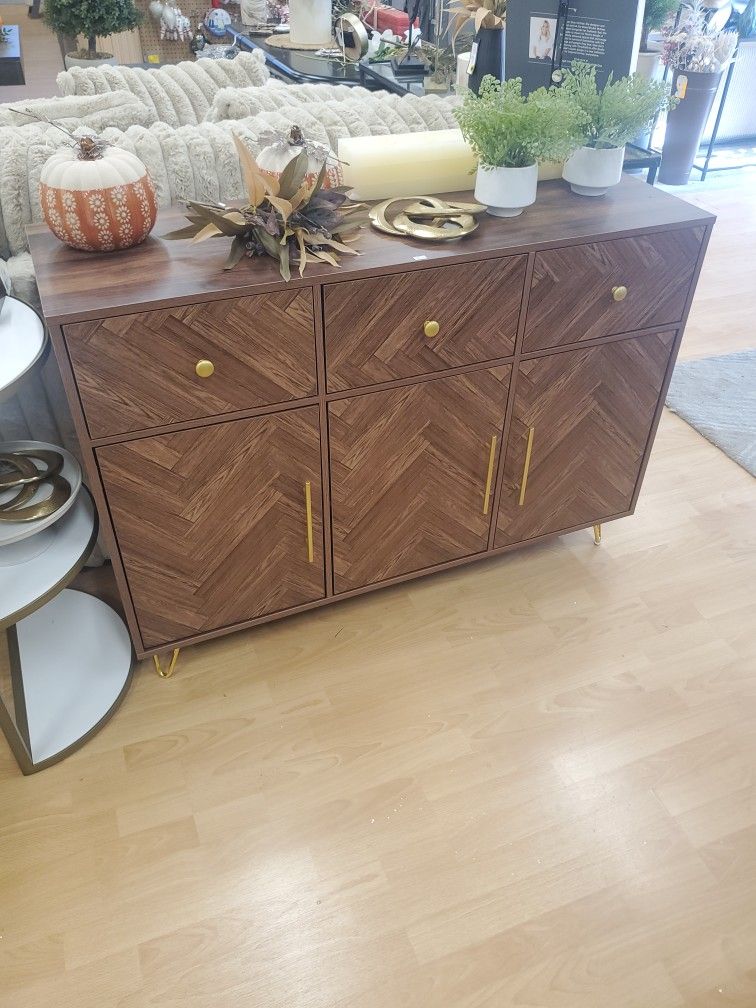 Console Table With Drawers 