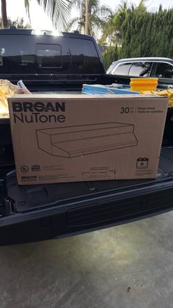 Range hood 30” white New Sealed $50 last price