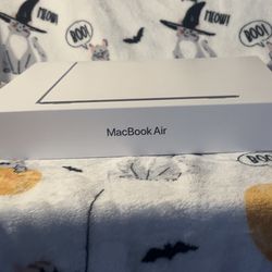 MacBook Air 13–6” Original Box + Info Packet & Apple Stickers | Empty