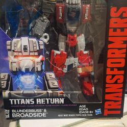 Transformers Titans Return Blunderbuss & Broadie