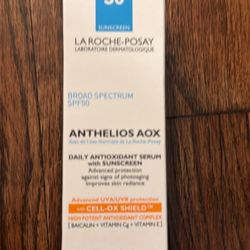 La Roche-Posay Anthelios AOX Daily Antioxidant Serum with SPF, Face Moisturizer with Sunscreen and V