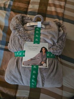 Carole Hochman Plush Wrap Robe XL