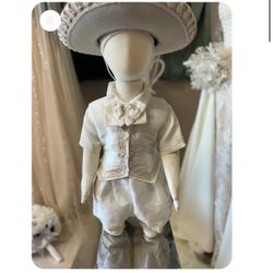 Baby Charro Baptism Set 