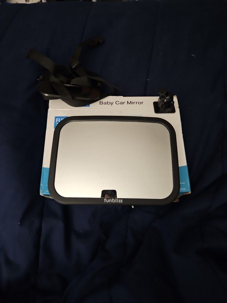Baby car mirror for back seat