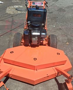 Nice! Scag 48" Inch Hydrostatic Zero Turn Walk Behind Lawnmower!