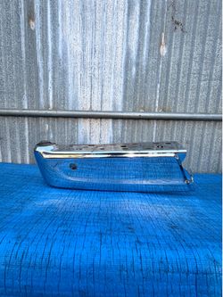 2021 2022 2023 Ford F-150 f150 Left Driver Side Rear Bumper Cap Extension Chrome OEM (ORIGINAL)