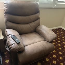 Electric Leather Sofa Recliner 