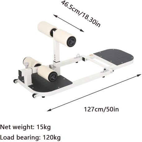 Sissy Squat Machine – Multi-Function Leg & Core Exercise Bench