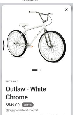 Elite bmx outlaw