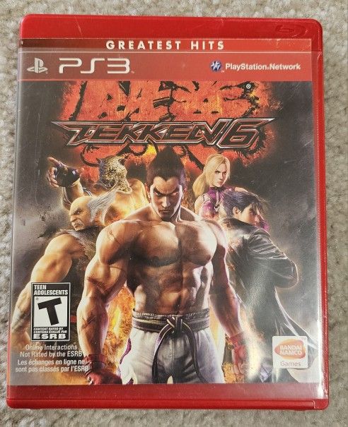 Tekken 6 Game For PlayStation 3 CIB