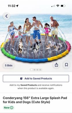 Conderyang 156" Extra Large Splash Pad