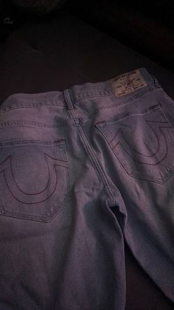 True religion denim shorts