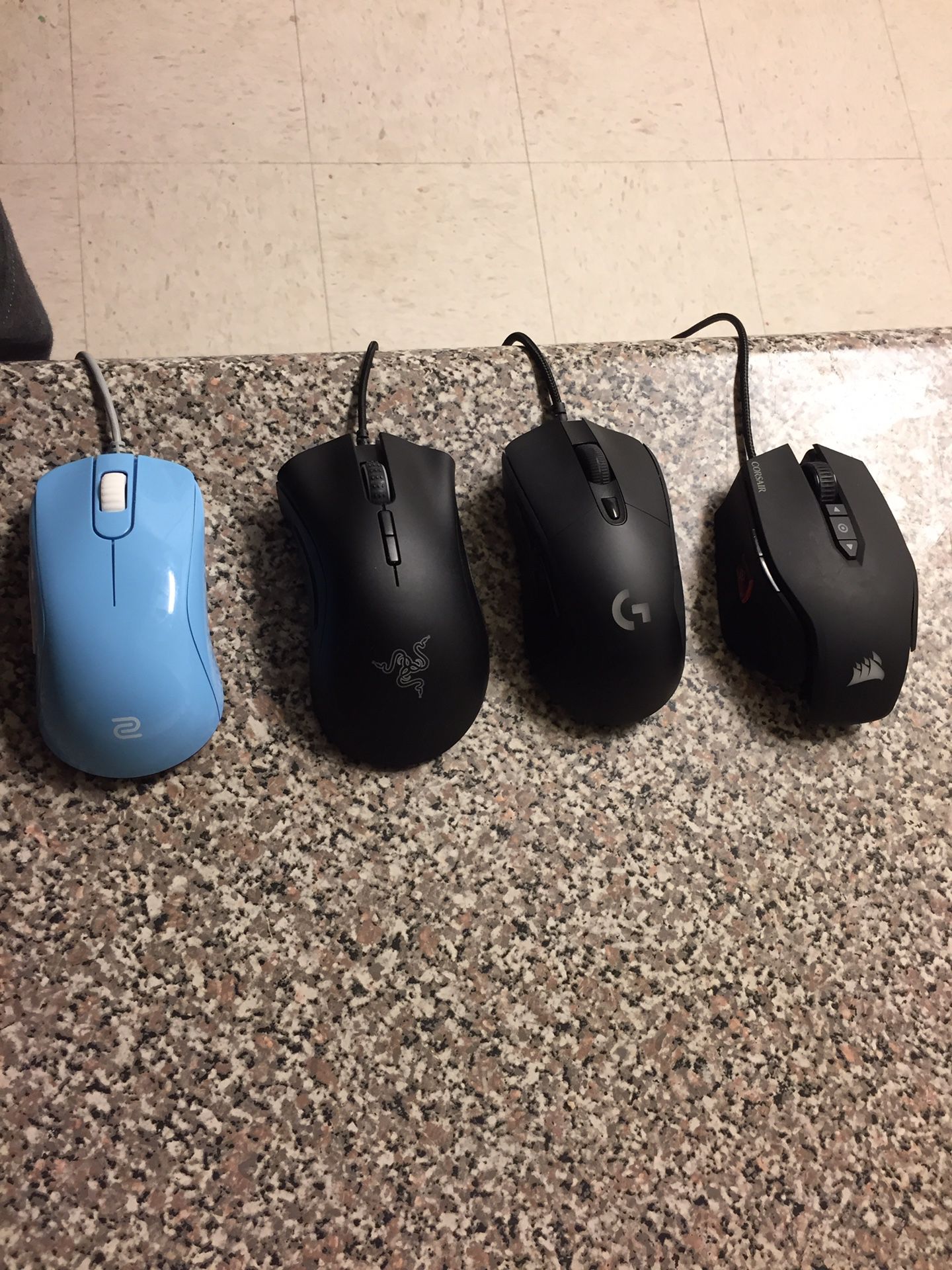 Computer Gaming mice.