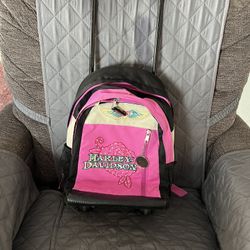 Child Harley Davidson Backpack On Wheels 
