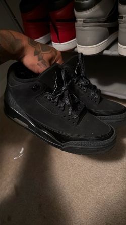 Jordan 3 black cat