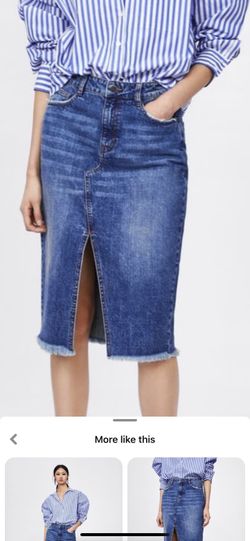 Zara Jeans Skirt! Xs