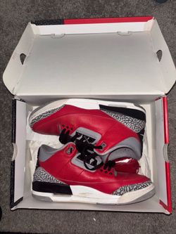 Size 11 Air Jordan 3 “Red Cement”