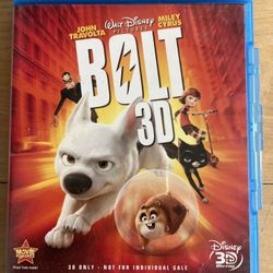 Bolt 3D Blu-ray