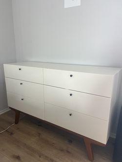 West elm modern 6 drawer dresser