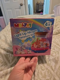 Light Up Unicorn Terrarium