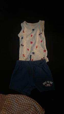 Newborn 4th of july outfit