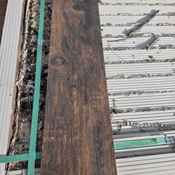 Italian Porcelain  Wood grain Tile. 8"x 36". 3200 Sq Feet. 