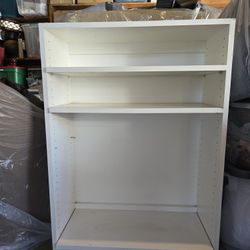 White Bookcase $35