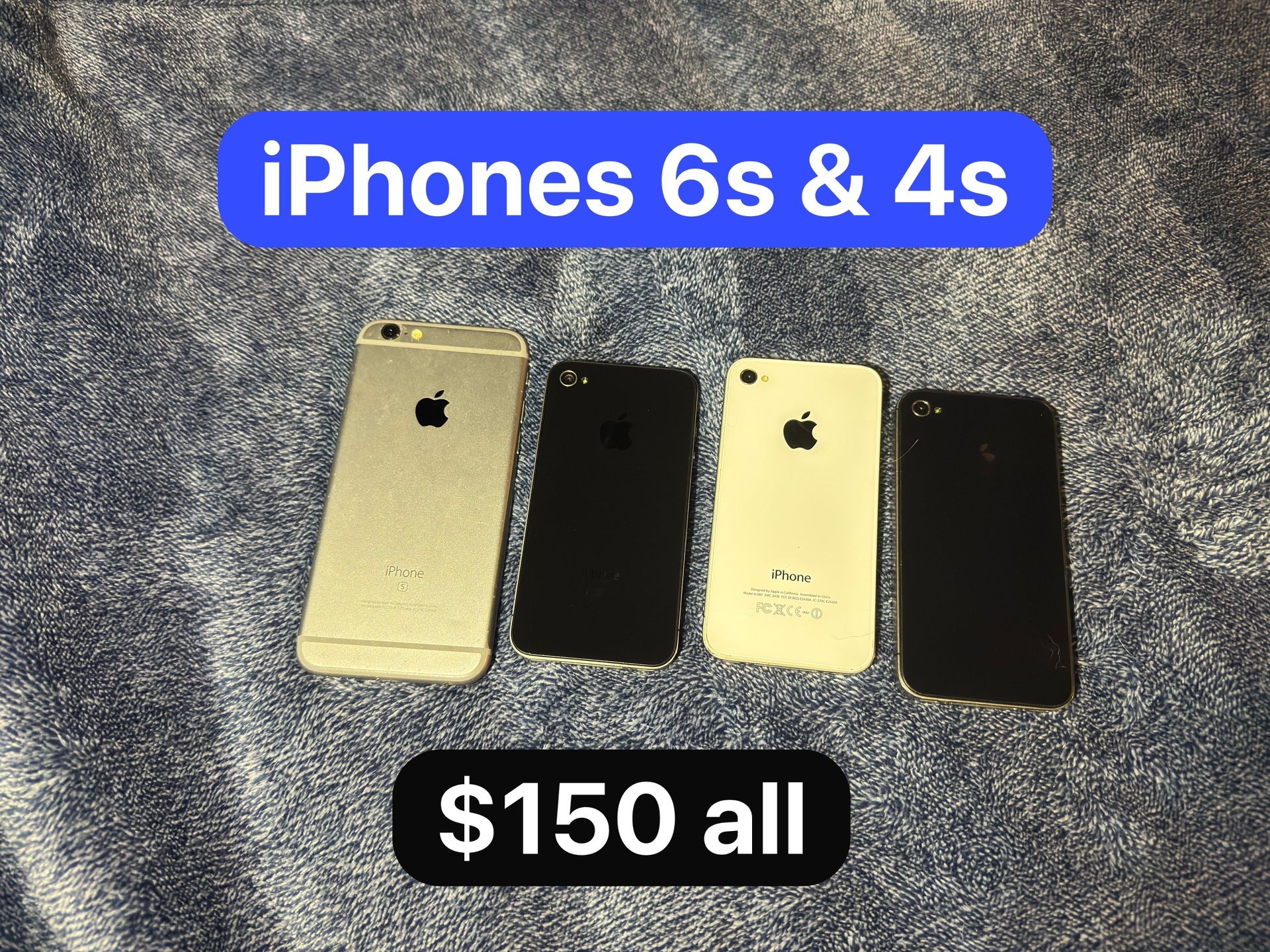 iPhone’s 6s & 4s 