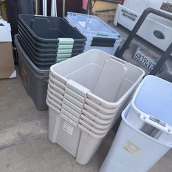 Storage Bins NO Lids 