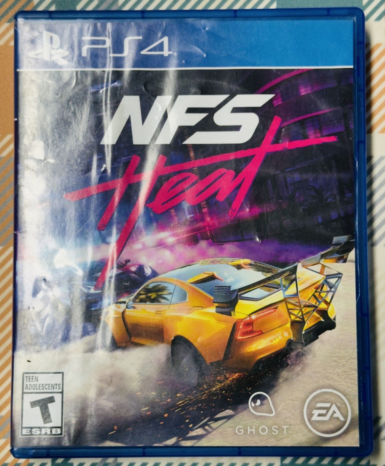 Need for Speed: NFS Heat (Sony PlayStation 4) PS4 With Case Tested/Works!