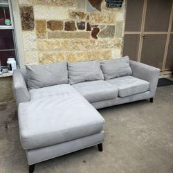 Light Grey Sectional Couch