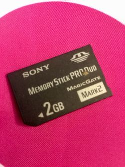 Sony memory stick pro 2GB / Magic gate
